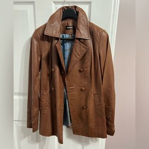 Stunning Brown leather Danier jacket